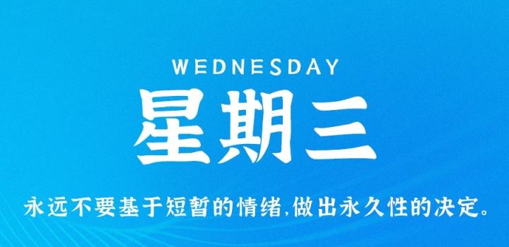 3月15日,星期三,在这里每天60秒读懂世界!